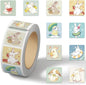 Cute Rabbit Stickers 500PCS Cartoon Easter Bunny Stickers Vinyl Decals for Laptop IPAD Ebook Reader Water Bottle Waterproof Aesthetic Sticker for Boys Girls Teens