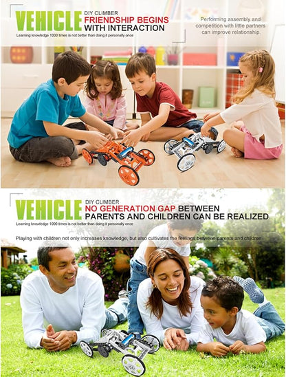 STEM Kits for Kids, 4WD Climbing Robotics Projects for Kids Ages 8-12 | Electronics Circuits Engineering and Science Experiments for Teens | DIY STEM Toys for Boys and Girls