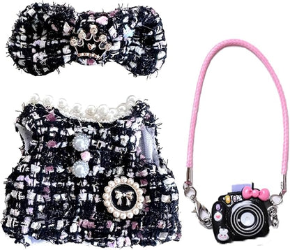 Clothes for 17cm Doll,Outfit for Doll,Dress and Hairpin Set for Dolls Dress Up,Accessories for 17cm Dolls (Style-F)