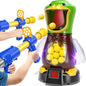 BABY HOME Duck Shooting Toys for Kids 3-5 Years, 2 Packs of Foam Shooting Toy with Movable Shooting Game, Interactive Competition Game Gifts for Boys and Girls Ages 6 7 8 9+ Years Old