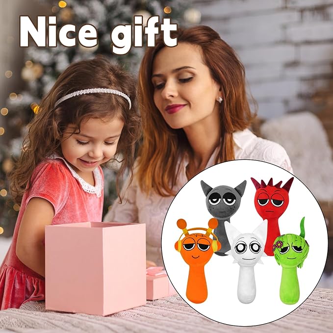 Sprunky Plush,Sprunky Plushies,Soft and Funs Stuffed Toys Dolls for Fans and Friends Christmas Birthday