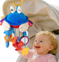 Car Seat Toys for Babies 0-6 Months, Hanging Baby Activity Toy for Stroller, Crib & Gym, Tummy Time Sensory Crab Plush Toys for Newborn, 0 3 6 9 12 M Clip-On Montessor Toy, Baby Boy Girl Gifts