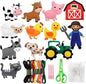 FYXGZZH Kids Beginner Sewing Kit – DIY Stuffed Craft Set with Pre-Cut Felt, Plastic Needle & Embroidery Thread, Educational Arts & Crafts for Boys & Girls Ages 6-12, Farm