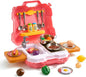 MINDNOOK Kids Kitchen Playset, 35Pcs Kitchen Sink Pretend Play Cooking Toys with Utensils, Stainless Steel Pots & Pans Play Food Sets for Kids, Learning Gift for Toddlers, Boys, Girls Ages 3+