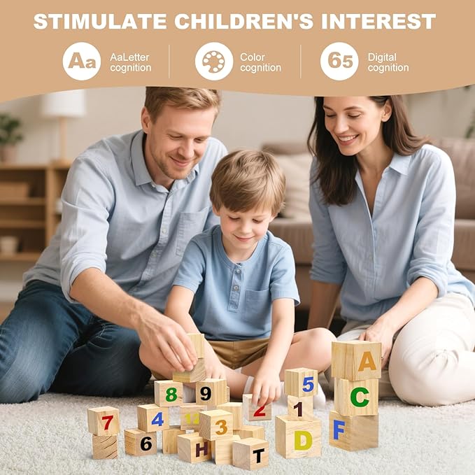 8PACK 2 inch Wooden Cubes Blocks, Natural 5x5x5cm Unfinished Square Wooden Blocks Wood Cubes for Crafts and DIY Projects, Puzzle Making, Painting, Carving