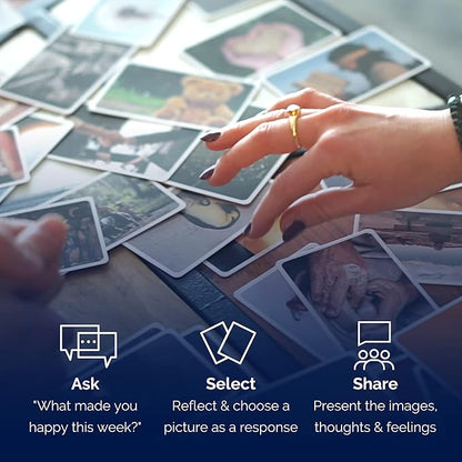 metaFox Coaching Picture Cards | Growing Together | Conversation Cards for Ice Breakers and Team Building Activities | Motivational Postcards for Your Next Coaching and Training Sessions