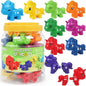 Numbers Matching Game Fine Motor Toy, Toddler Number Learning Toys,1 2 3 Montessori Educational Learning Sensory Sorting Unicorn Toys Preschool Math Games Activities Sets for Toddlers Kids Ages 3 4 5