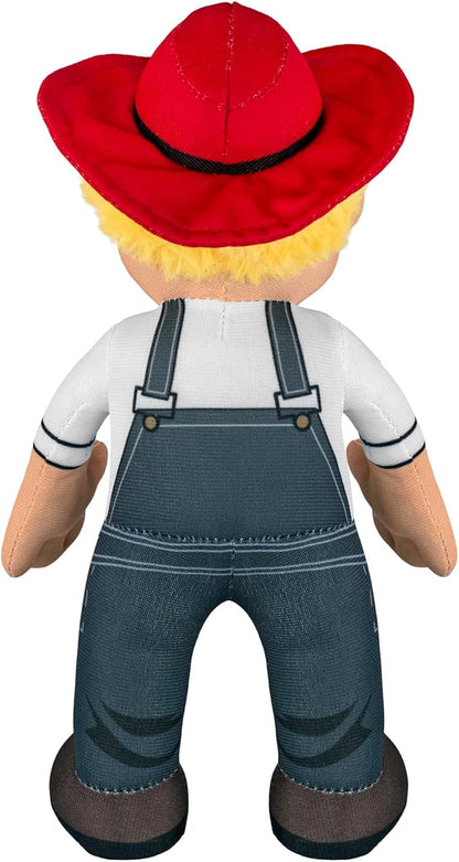 Bleacher Creatures Nebraska Cornhuskers Herbie The Husker 10" Mascot Plush Figures - A Mascot for Play or Display