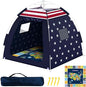 Outdoor Multi-Purpose Play House for Toddlers-Easy to Set up and Pop up Play Tent with Tunnel and Playhouse Kids Indoor Outdoor, Outdoor/Indoor Kid's Pop Up Play House, Gift for Toddlers(Star)