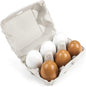 Imagination Generation Wood Eats! Eggcellent Eggs with Real Carton