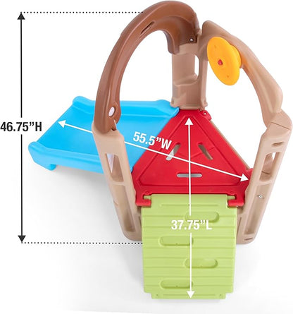 Simplay3 Young Explorers Activity Climber - Indoor or Outdoor Climber and Activity Playset for Toddlers and Kids, Made in USA