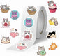 500 PCS Cute Cat Stickers Vinyl Waterproof Stickers for Laptop,Guitar,Motorcycle,Bike,Skateboard,Luggage,Phone,Hydro Flask, Gift for Teens Birthday Party