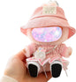 17cm Doll Clothes Set, 5 Pieces Dress Outfit Set for 6.7inch Doll Suit, Fashion Chic Hat & Clothes Accessories for 1st/2nd/3rd Gen Dolls Play & Display Pink
