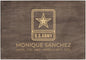 Personalized Line of Duty Memorial Keepsake Box – Custom Engraved Wooden Tribute Box for Fallen Heroes, Soldiers, First Responders, Veterans - Sympathy Gifts Storage Boxes for Medals, Flags, Photos