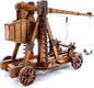 DIY 3D Wooden Puzzles for Adults Trebuchet Science Building Kit Model Catapult Engineering Kit Wood Assembly Gifts