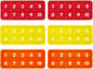 Ten-Frame Counting Toys, 10-Frame Bubble Popper Fidget Toys, Number Math Games, Montessori Educational Toy for Preschool Kindergarten Classroom Learning Activities Kids 3 4 5 Year Old