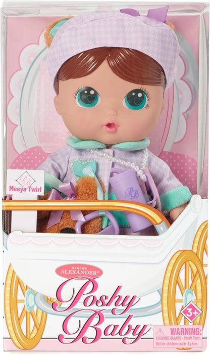 Madame Alexander 12-inch Poshy Baby™ Fashion Doll, Meeya Twirl