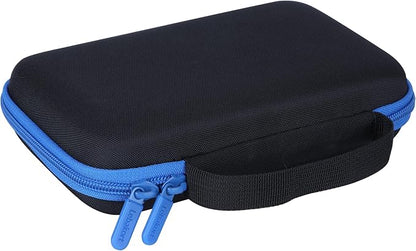 Storage Case Compatible with GiiKER Super Slide Puzzle Original 500+ Challenges Brain Teaser Puzzle (Black + Blue Case)