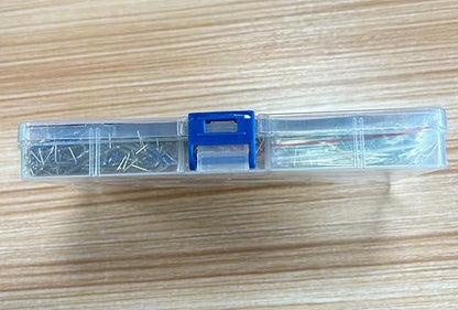 BOJACK 14 Vaules 840 pcs 2-125mm Solderless Flexible Breadboard Connecting Line Cables Breadboard Jumper Wires kit