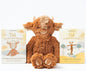 Slumberkins 14" Yak Kin & 2 Board Books Complete Set Bundle | Promotes Self-Acceptance & Positive Self-Talk | Social Emotional Tools for Ages 0+ (Yak Kin Plush + 2 Board Books)