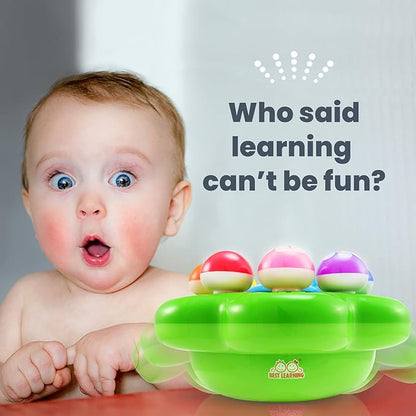 BEST LEARNING Mushroom Garden - Interactive Educational Light-Up Toddler Toys for 1 to 3 Years Old Toddlers - Colors, Numbers, Games & Music for Kids - Ideal Baby Toy Birthday Gift