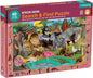 Mudpuppy African Safari — 64 Piece Search & Find Puzzle Jigsaw Puzzle Featuring Diverse Safari Animals and Over 40 Hidden Images to Find for Ages 4+