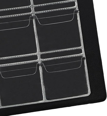 Coin Collection Album 120 Pockets - 3x3cm/1.2x1.2 inch Coin Holder Book Coin Storage Album Money Penny Pocket for Collectors Blue CS0112BL
