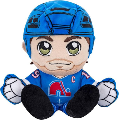 Bleacher Creatures Quebec Nordiques Joe Sakic 8" NHL Kuricha Sitting Plush - Soft Chibi Inspired NHL Superstar