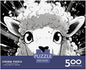 Sheep 500 Pieces 3D Animal for Adults Fun Thickened Wooden Jigsaw Puzzles Education Game Stress Relief Toy Toy Intellectual Game Decoration Challenge Educational 500pcs (52x38cm)