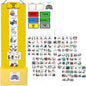 Visual Schedule & Chore Chart –Daily Responsibility Planner with 133 Picture Cards to Support Routines and Learning Structure at Home Morning and Bedtime -Great for ADHD and Autism Behavior Rewards.