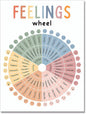 Feelings Wheel Emotions Poster Kids Feelings Emotions Chart Preschool Classroom Must Haves Canvas Wall Art Prints Calming Corner Classroom Decor Mental Health Therapy Posters 12x16in Unframed