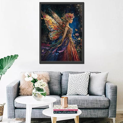 Tucocoo Colorful Romantic Fairy Jigsaw Puzzles for Adults 1000 Pieces, Beautiful Flowers Night Elf Art Jigsaw Puzzle DIY Craft Puzzles for Home Decoration Gifts, Family Puzzle Perfect for Game Nights