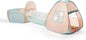 UTEX 3 in 1 Pop Up Play Tent with Tunnel, Ball Pit for Kids, Boys, Girls, Babies and Toddlers, Indoor/Outdoor Playhouse