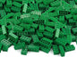 Feleph 320 Pieces 2x4 Green Bricks Building Classic Parts Creative Play Blocks Set Toy Accessories Combine with 3001 Major Brick Brands (Green)