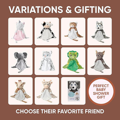 Love By Emi Baby Music Lovey Brown Giraffe, Baby Sleep Soother for Crib & Cuddle Bedtime, White Noise with Heartbeat & Lullaby, Plush Sound Machine Toy, Stuffed Animal for Newborns, Infants & Toddlers