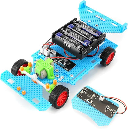 STEM Kits for Kids Age 10-12, Building Remote Control Car, Model Car Kits, Gifts for Boys 10-16, 3D Puzzles Science Educational Crafts, Toys for 10 11 12 13 14 Year Old Boys and Girls