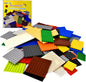 Classic Building Plate, 60pcs Random Mixed Colour with 6 Size Building Plate Base Plate, Compatible with Lego Parts and Pieces, Building Bricks, for Most Brands