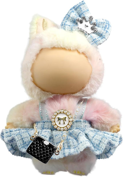 Clothes for LABUBU Doll (NO Doll),Outfit for LABUBU,Clothes Set for LABUBU Dress Up,Accessories for LABUBU
