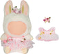 17cm Doll Clothes - Princess Dress with Velvet Hair Bow, Party Outfits for Plush/Blind Box, Luxury Chic Style Set, High-End Fashion Accessories (Wedding Dress)