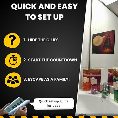 | Harry Magic Escape Room | Ages 5 to 12 | 5 Thrilling Enigmatic Rooms | Family Board Game Kids | 1-5 Players