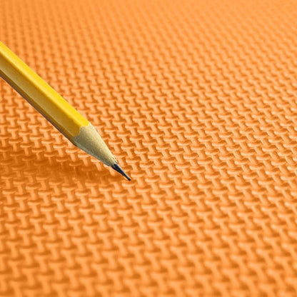 FlooringInc's 1/2" Soft Non-Toxic Baby Play Mat, Toddler Playmat, Colorful Puzzle PlayMat, Floor Mats for Kids & Babies, EVA Foam Interlocking Tiles for Nursery & Playroom | Orange, 12 Tiles, 48 Sq/Ft