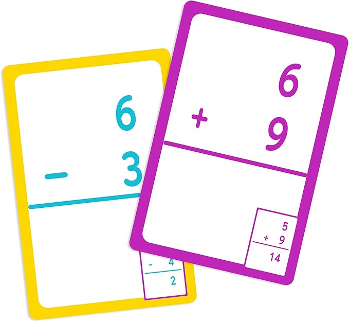 BAZIC Subtraction Flash Cards (36/Pack)
