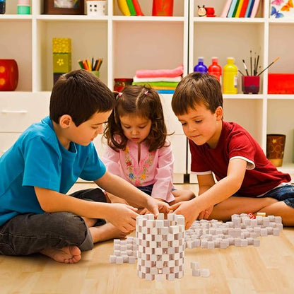 200 Pack Unfinished Wooden Cube Blocks,Square Wood Craft Cube Blocks Wooden Blocks Building Blocks,Square Blank Blocks,Puzzle Making and DIY Craft Cube Blocks Making & DIY Projects (Wood-0.79 Inch)