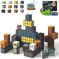 Magnetic Blocks Halloween Toys for Kids Skeleton Toy Spooky Town Building Magnetic Tiles Halloween Party Favors Gift for Boys Girls & Adults