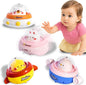 4PCS Animal Press to Go Car Toys for Toddlers 1-3, Push Go Friction Car Toys for 6-18 Months Baby, Animal Space Racing Cars, Infant Play Vehicle Set, Birthday Gifts for 1 Year Old Girl & Boy