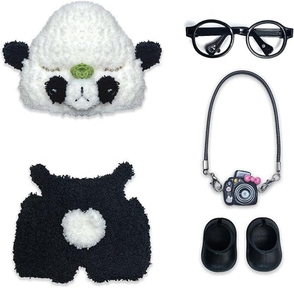 17cm Doll Clothes Set Fashion Doll Clohtes with Accessories of Doll Clothing Suitable for Various Outfits of Dolls (Style H)