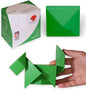 Pickagram Tangram 3D Magnetic Puzzle for Kids (8-12), Adults & Seniors | STEM Certified Fidget Puzzle - Magnetic Pattern Blocks for Cognitive Development, Creativity & Focus - Green