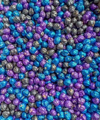 Colored Chickpeas for Sensory Play and Sensory Bins - Many Different Seasonal Colors (2 Cups, Outer Space 1)