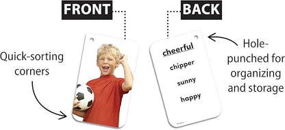 Teacher Created Resources Emotions Flash Cards (EP62056) 0.75 H x 6.125 L x 3.25 W