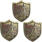 Put On The Whole Armor of God Challenge Coin Eph 6:13-17 3D Religious Collectible Coin (Pack of 3)